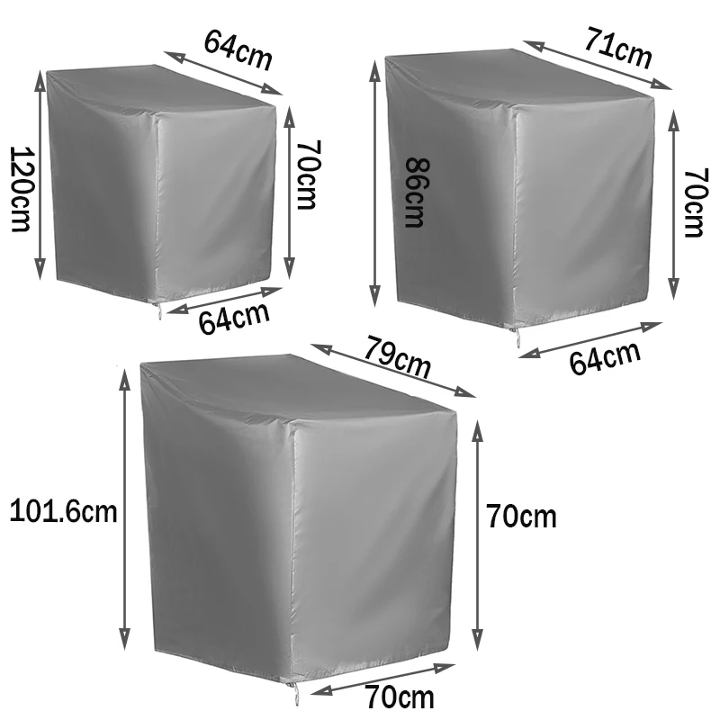 Description Picture 3 of itemPatio Garden Table Chair Covers Rain Snow Cover For Sofa Dust Proof Cover Waterproof Outdoor Furniture Cover