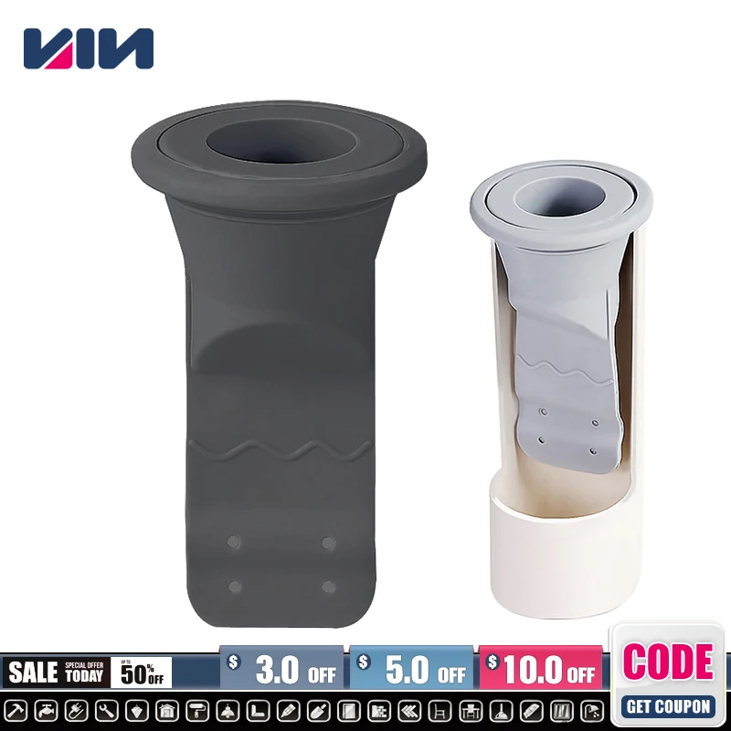 Drain Stopper Basin Drain Stopper Silicone Drain Stopper for 50-55mm Floor Drain Pipes