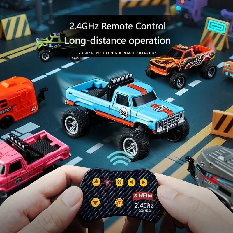 Voiture RC Stunt Car 4WD HB10/HB09 - 2.4GHz, 360° Rotation
