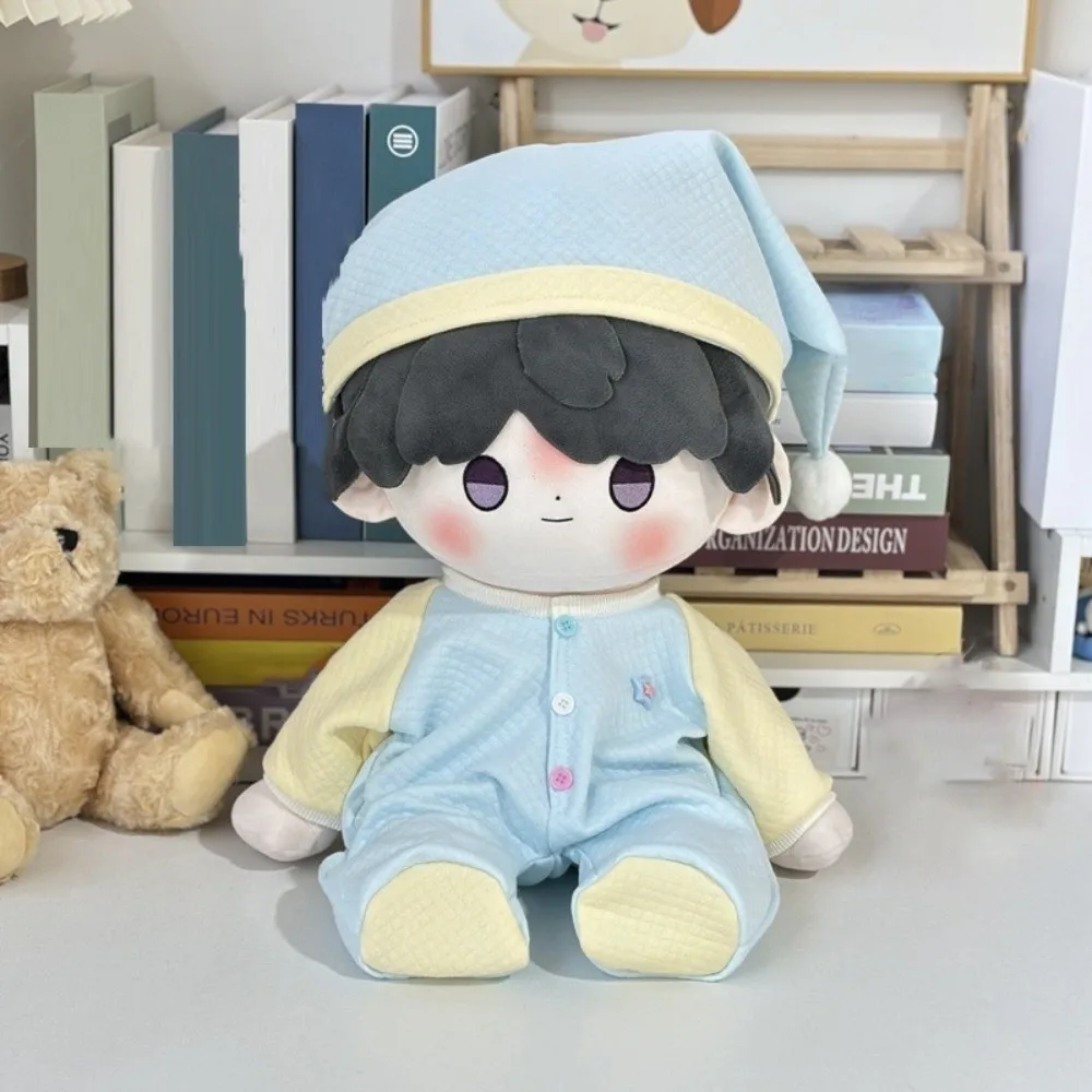 Jumpsuit 40cm Cotton Doll Clothes Sitting Posture Replacement Plush Doll Clothes Clown Hat Cartoon No Attribute Doll Clothes