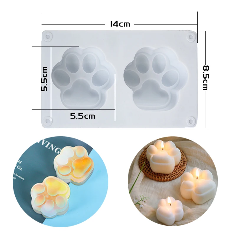 2pcs Cat paw