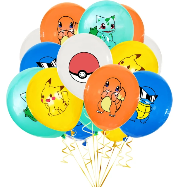 Pokemon aniversário fundo festa decoração crianças pikachu squirtle foto  pano de fundo fotografia parede do chuveiro do bebê poster adereços supplie  - AliExpress