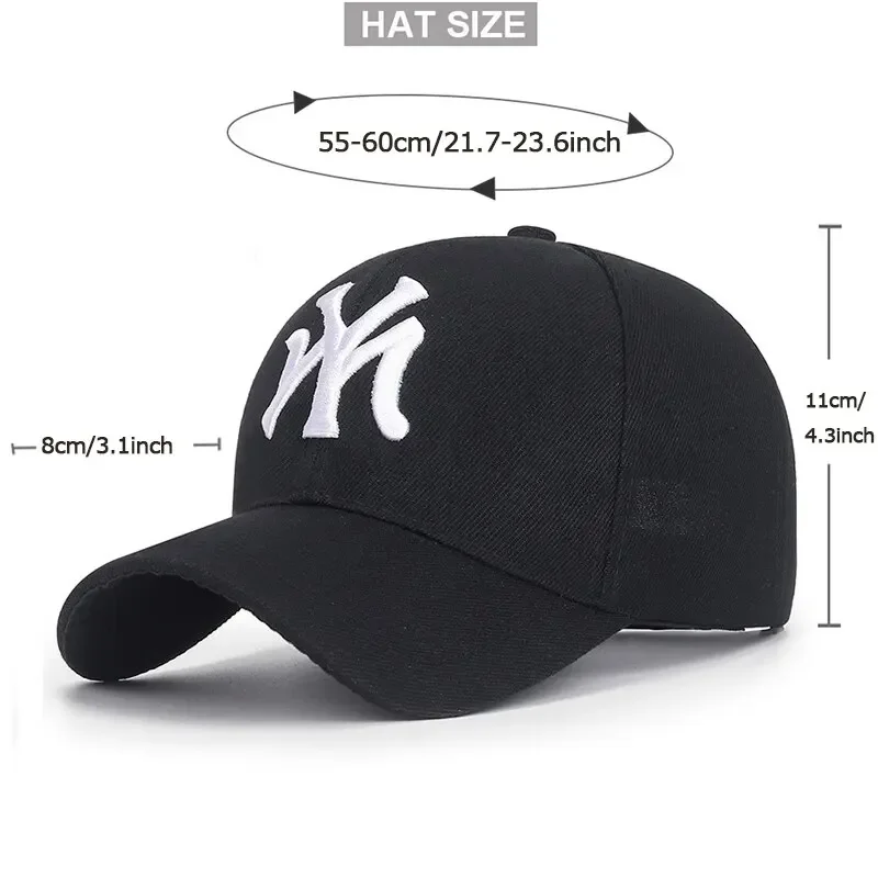 Baseball Caps Fashion Baseball Caps Snapback Hats Adjustable Outdoor Sports Caps Hip Hop Hats Trendy Solid Colors for Men Women