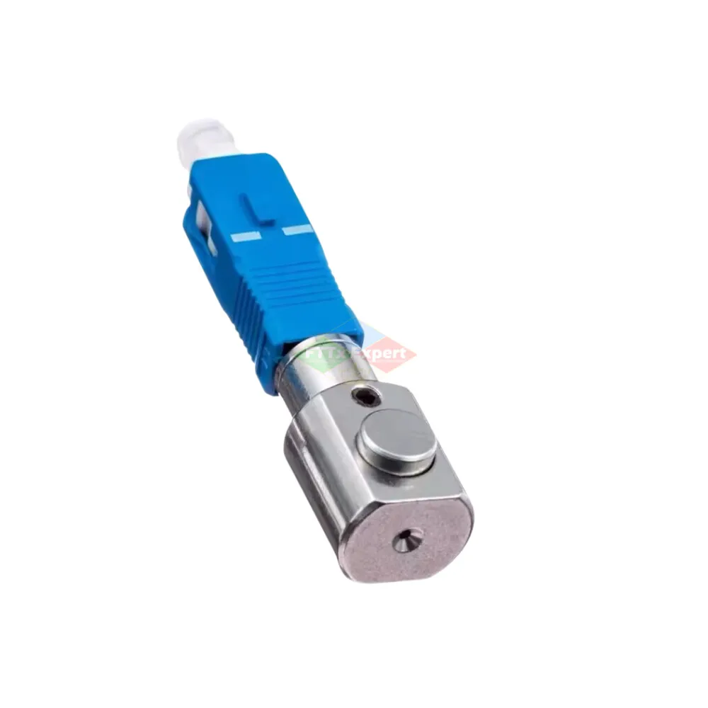 1PC Fiber Optic Fast Connector UPC FC LC SC ST Male Single-mode Round Quick Catch Adapter Convenient Field Assembly
