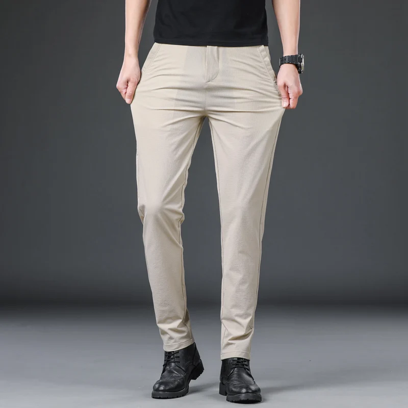 Buy Beige Slim Fit Chinos for Men