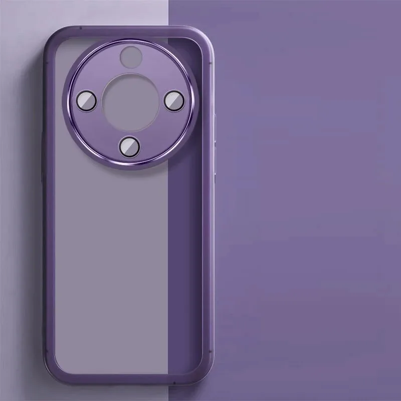 Transparent Silicone Phone Case with Camera Protector Lens and Back Cover
