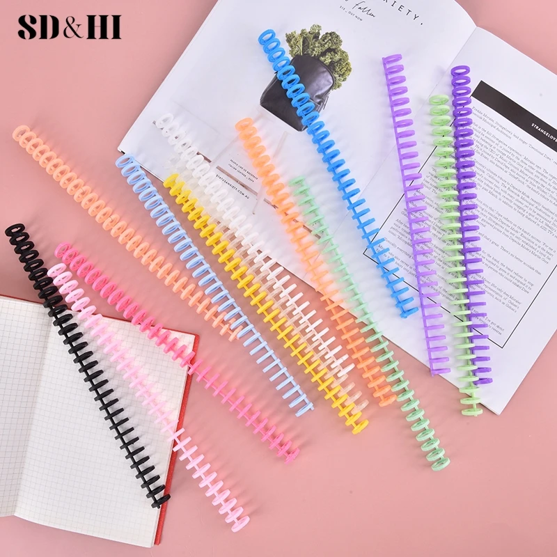 

10Pcs 30 Holes Circles Ring Loose-leaf Book Album Binder Spiral Binding Clips