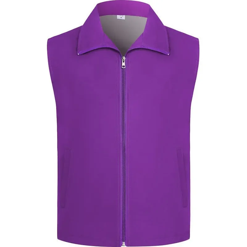 Veste bénévole personnalisée avec logo pour événements de pêche caritatifs et publicité, coupe ample pour homme