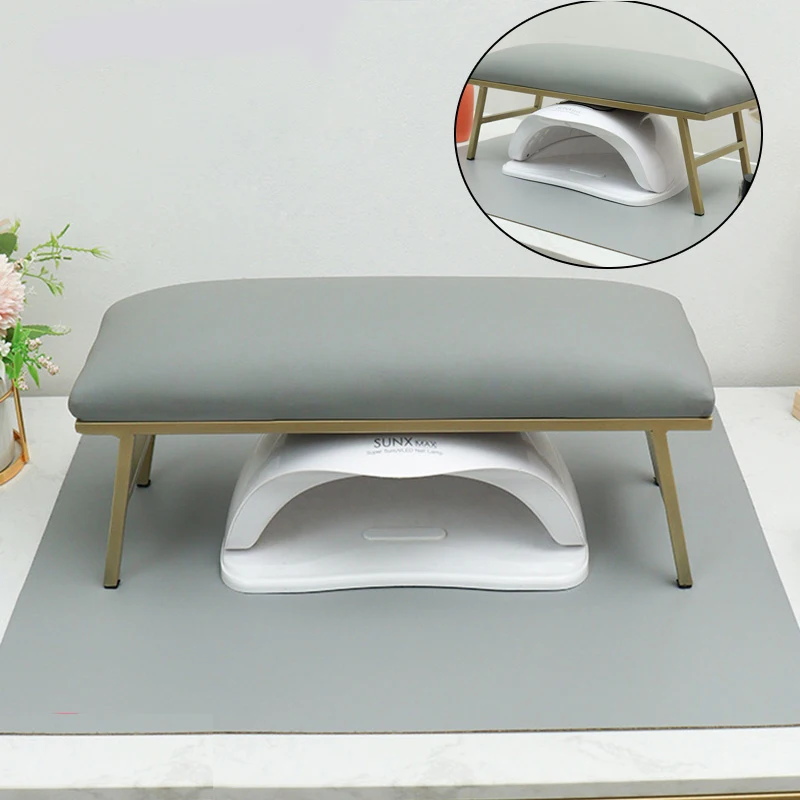 Marble Nail Hand Rest Set Nail Cushion Pillow Manicure Stand Are Rest for Nails Table Manicure Table Mat