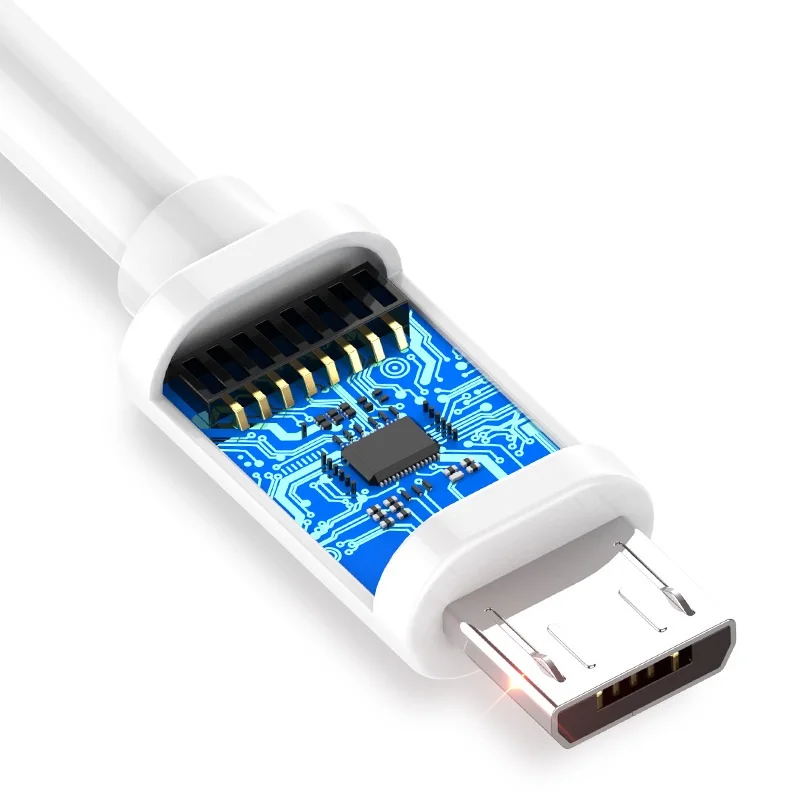 High-Speed 6A Fast Charge Universal Micro USB Type C Cable