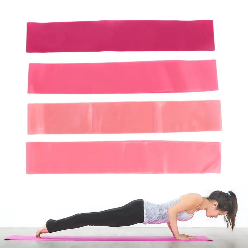 Workout Equipment Gym Workout Pilates Elastic Fitness Bands Indoor Training Equipment Yoga Stretch Rope Yoga Resistance Bands