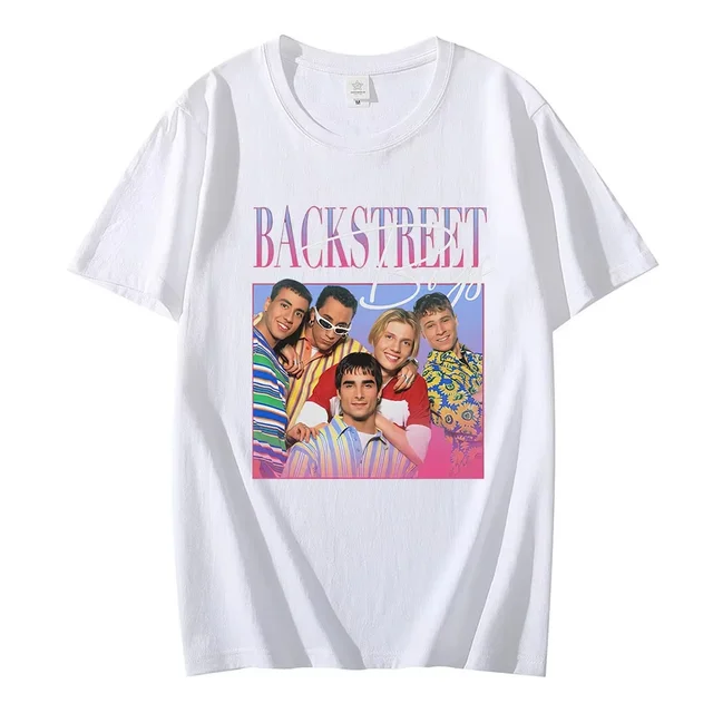 Funny Backstreet Boys T-shirt for women90s retro T-shirt for