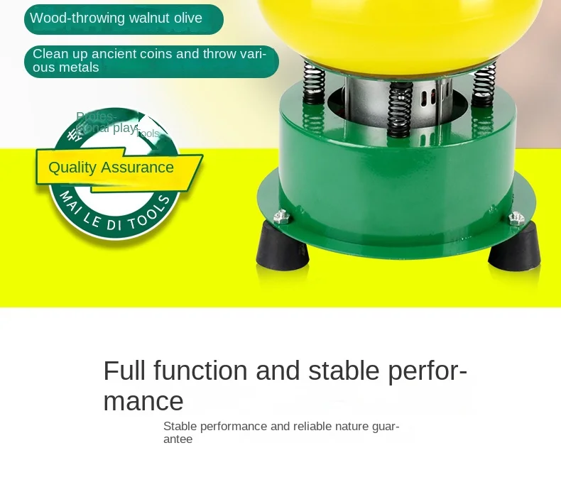 220V Jade Jewelry Vibration Polishing Machine And Waxing Machine To Remove Metal