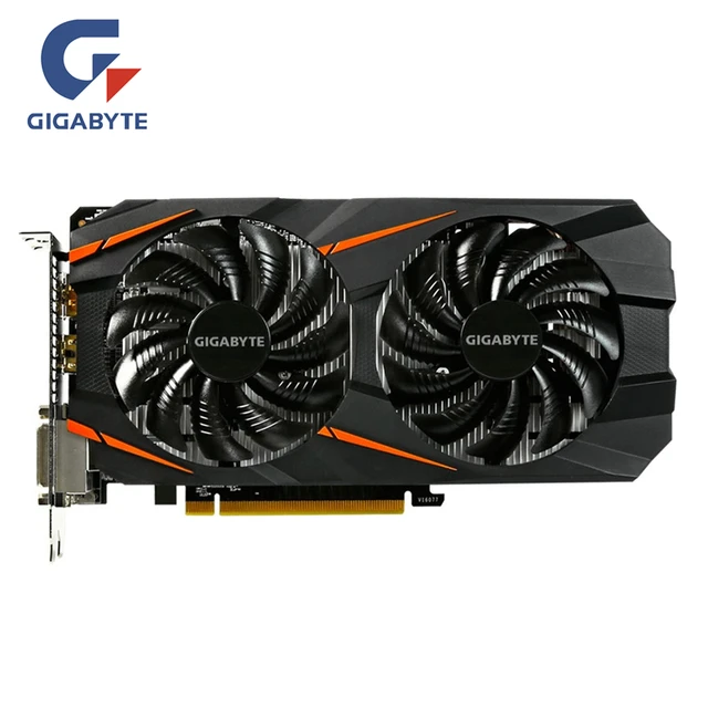 Used - Very Good: GIGABYTE GeForce GTX 1060 Video Card GV-N1060G1  GAMING-3GD 2.0 
