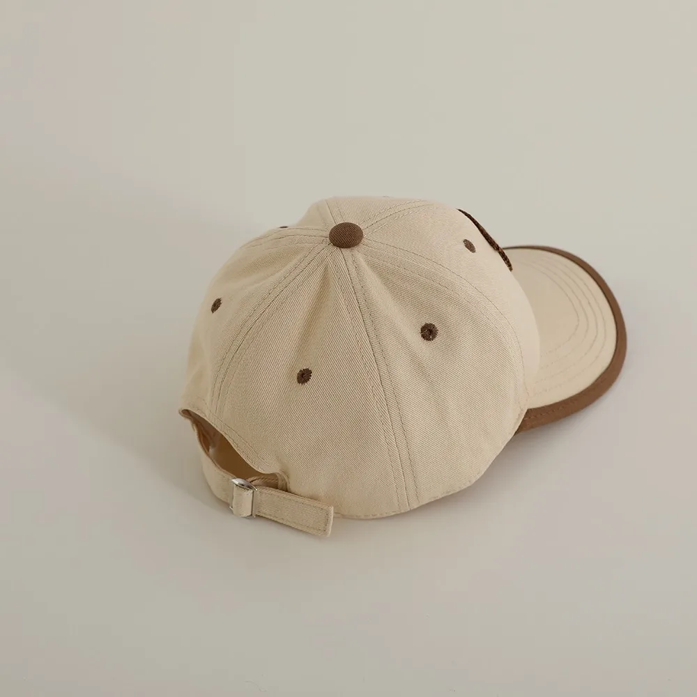 Berretto Baseball Bambino Unisex In Cotone - Visiera Curva Protezione Solare - Taglia 4-8 Anni (47-54 Cm)