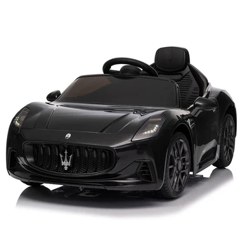 12V Toddlers Ride-On Electric Car – Battery Powered Vehicle with Remote Control, Spring Suspension, Bright Lights & 4 Wheels 1