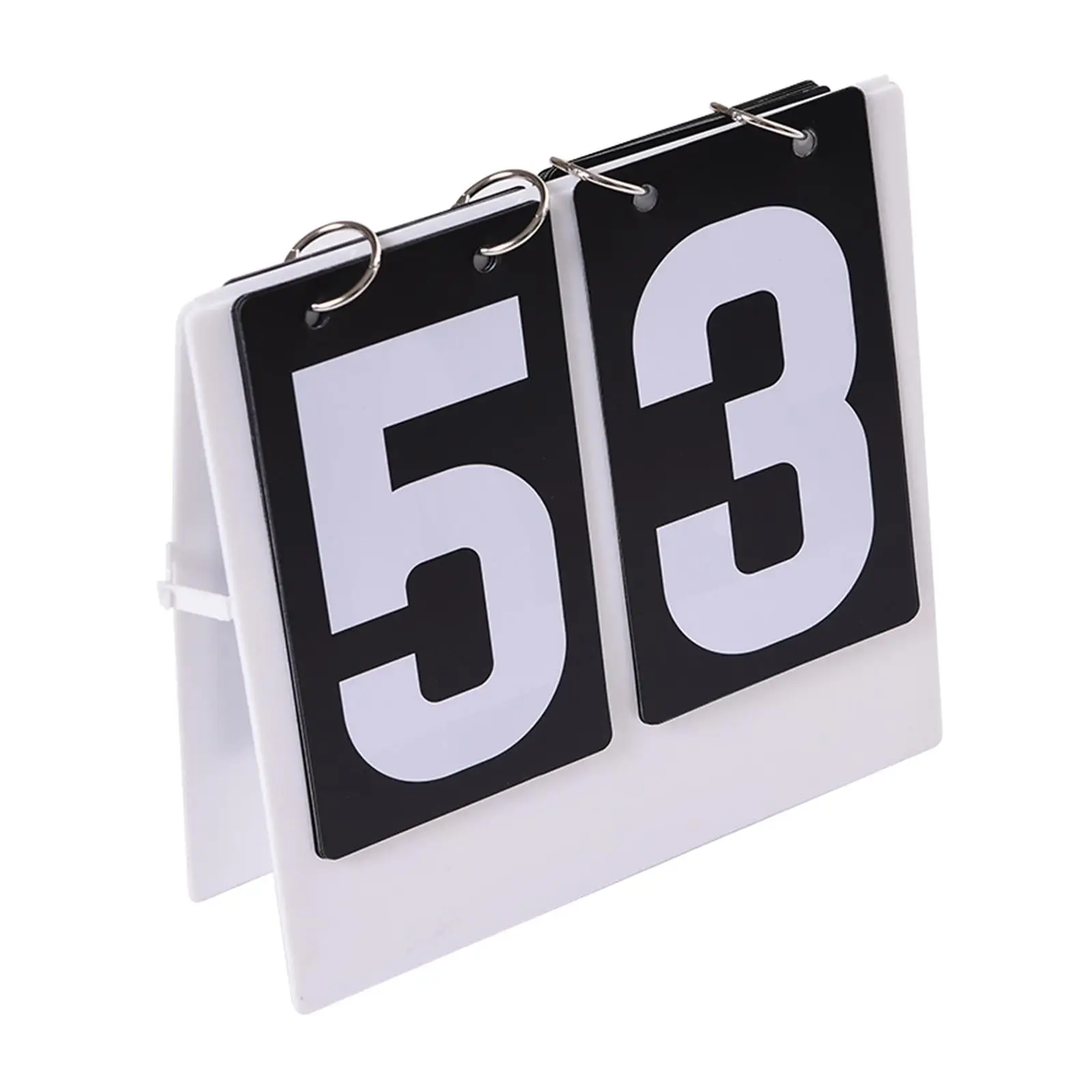

Basketball Flip Scoreboard Foldable Multipurpose Professional Lightweight Desktop for Badminton Outdoor Football Tennis Contest