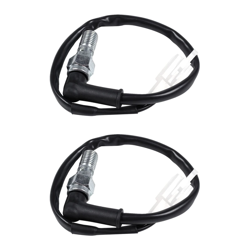 

2X Универсальный мотоциклетный Гидравлический тормозной датчик давления задний фонарь переключатель полый болт аксессуары M10 1,25 мм