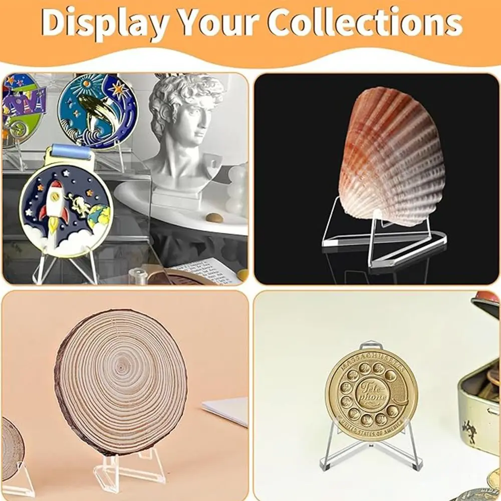Replacement Arcylic Card Display Stand Transparent Durable Sports Card Stands Universal Display Easels