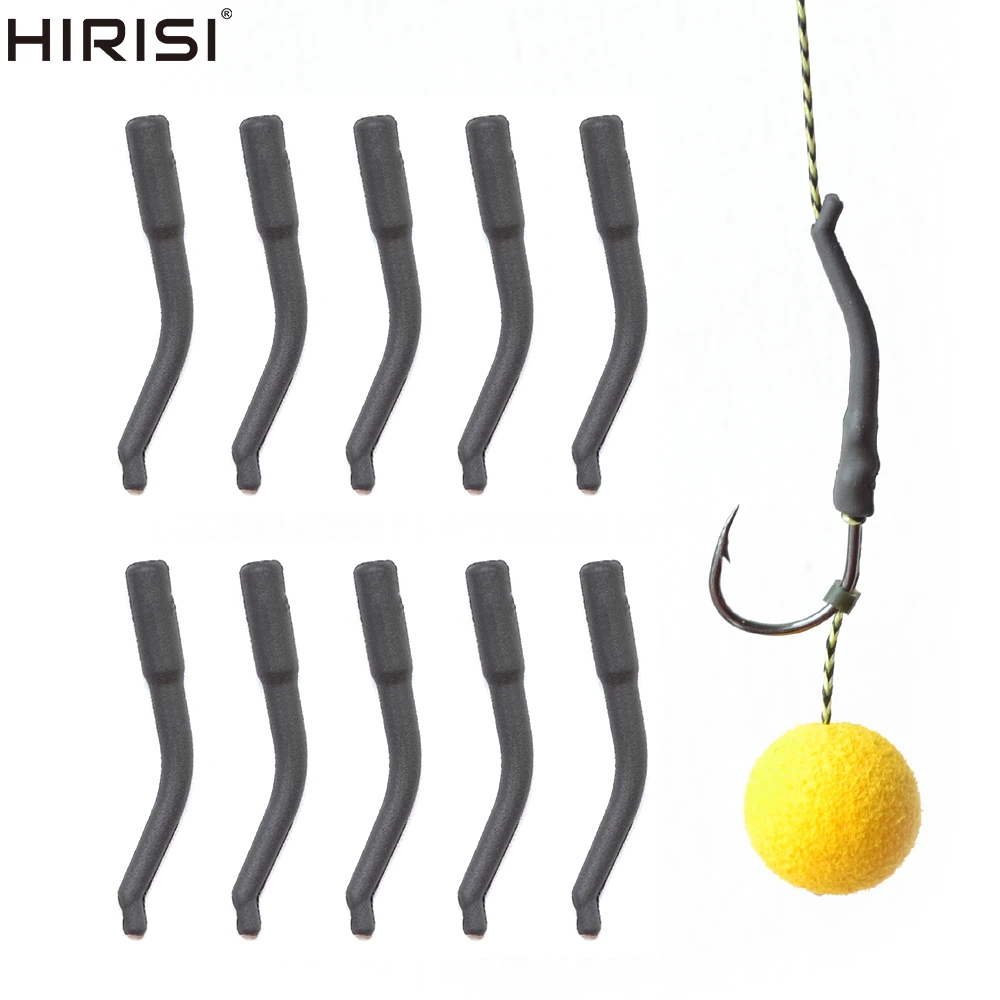 10 stücke Karpfen Angeln Kurze Linie Aligner Wolfram Angeln Baseline Wolfram Haken Hülse Karpfen Terminal Tackle – Detail 1