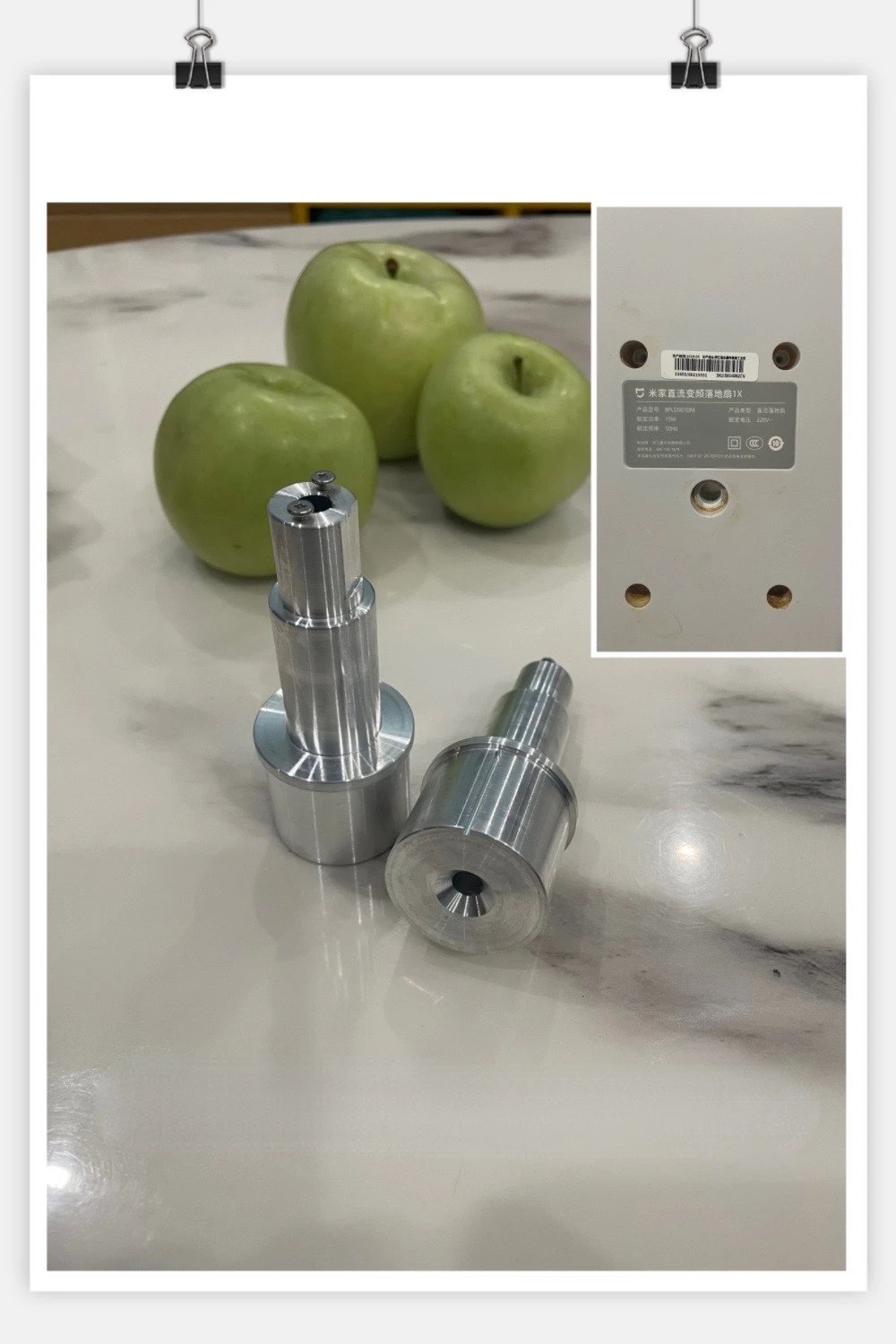 alumínio Acessórios, Fit para Xiaomi Fan 1X, 1Pc