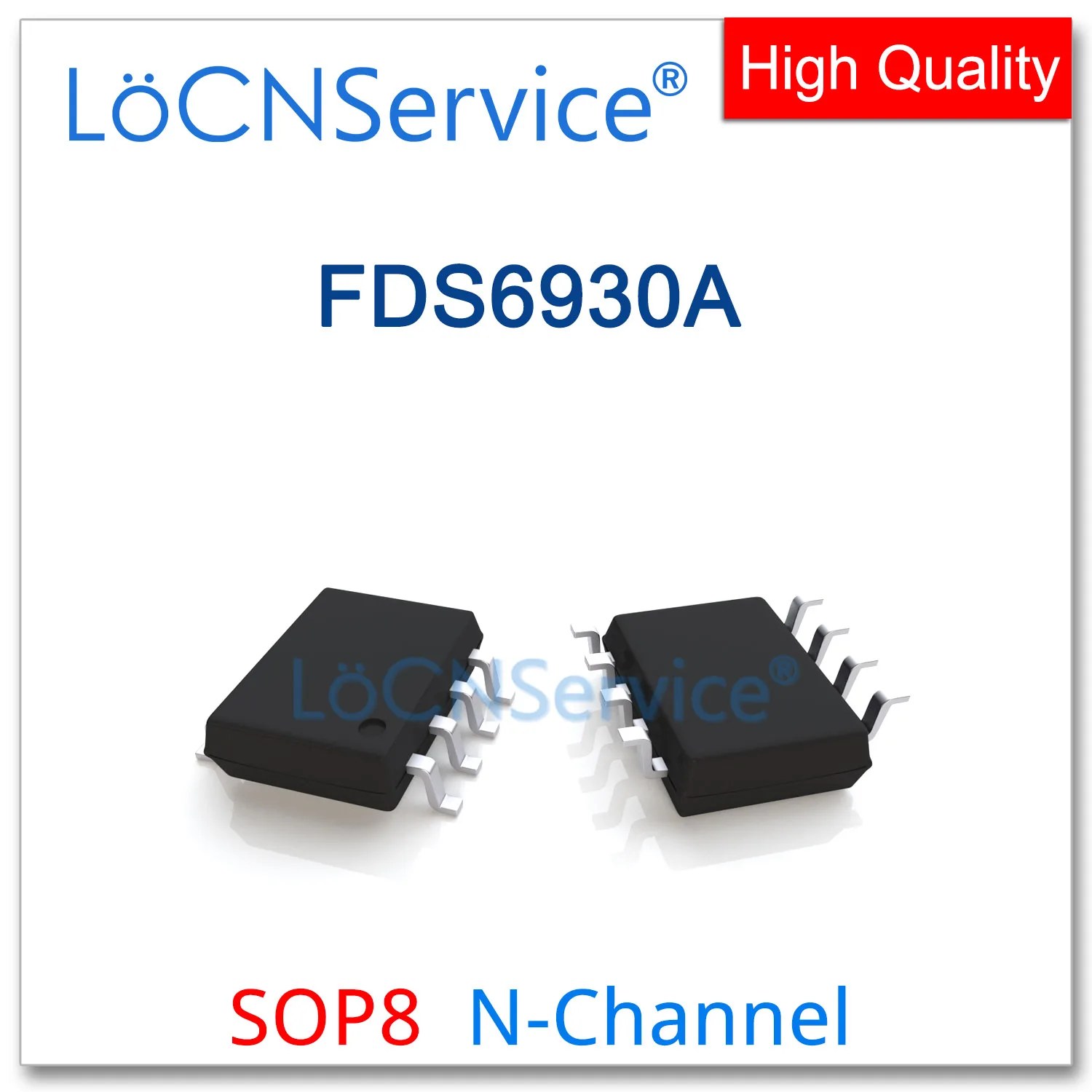

LoCNService 50 шт. 500 шт. FDS6930A SOP8 500 шт. FDS6930 6930 Dual N-Channel высокое качество