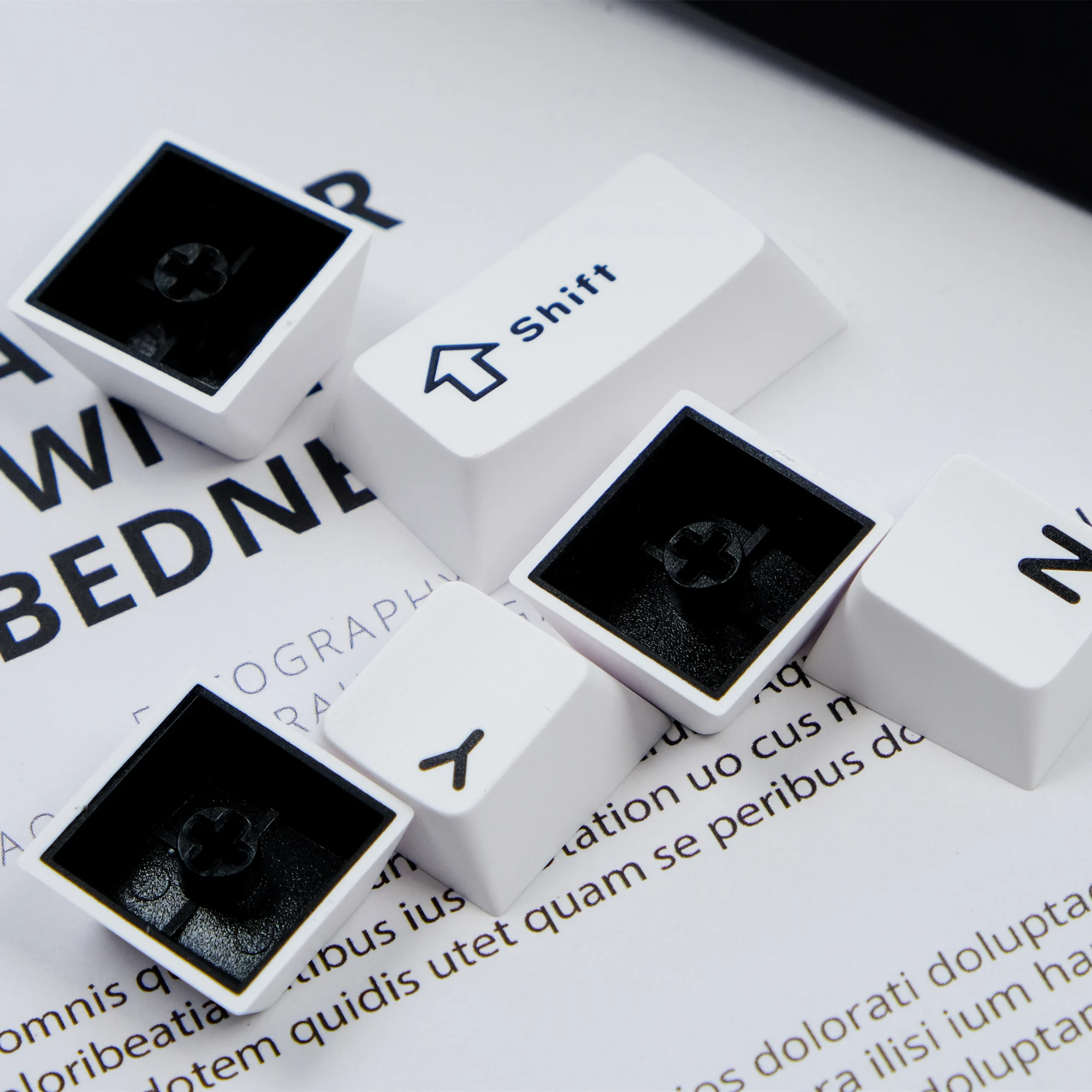 GMK BOW/WOB キーキャップダブルショット 114 キー PBT チェリー