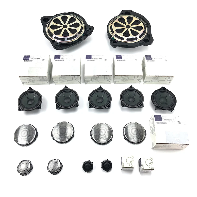 4 Inch car speaker for Mercedes Benz W205 W212 W213 X253 GLC C E series