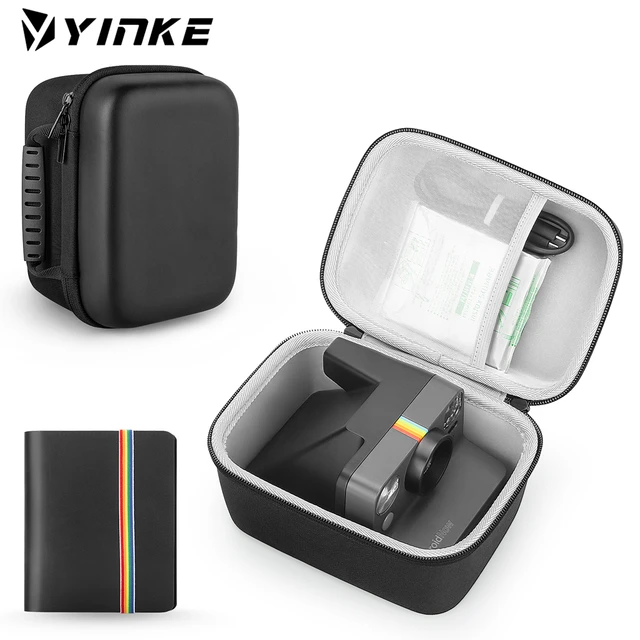 Yinke Funda para cámara instantánea Polaroid Go, organizador duro,  portátil, bolsa de almacenamiento