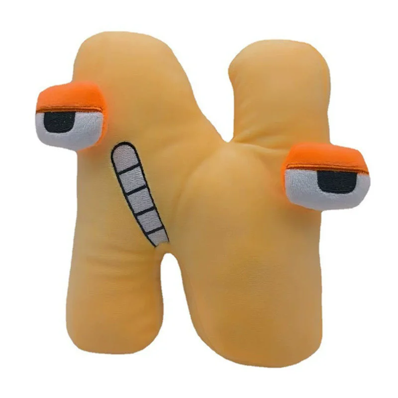 26 stücke Alphabet Lore Plüsch Englisch Brief Stofftier Plushie Puppe Spielzeug Geschenk Für Kinder Kinder Pädagogische Weihnachten Geschenke – Detail 18