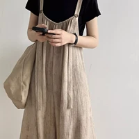 Sewing Academy AS Loose Wide Leg Jumpsuit Paper Pattern Women's Salt Series Straight Tube Big Foot Overalls Sample - Image 5