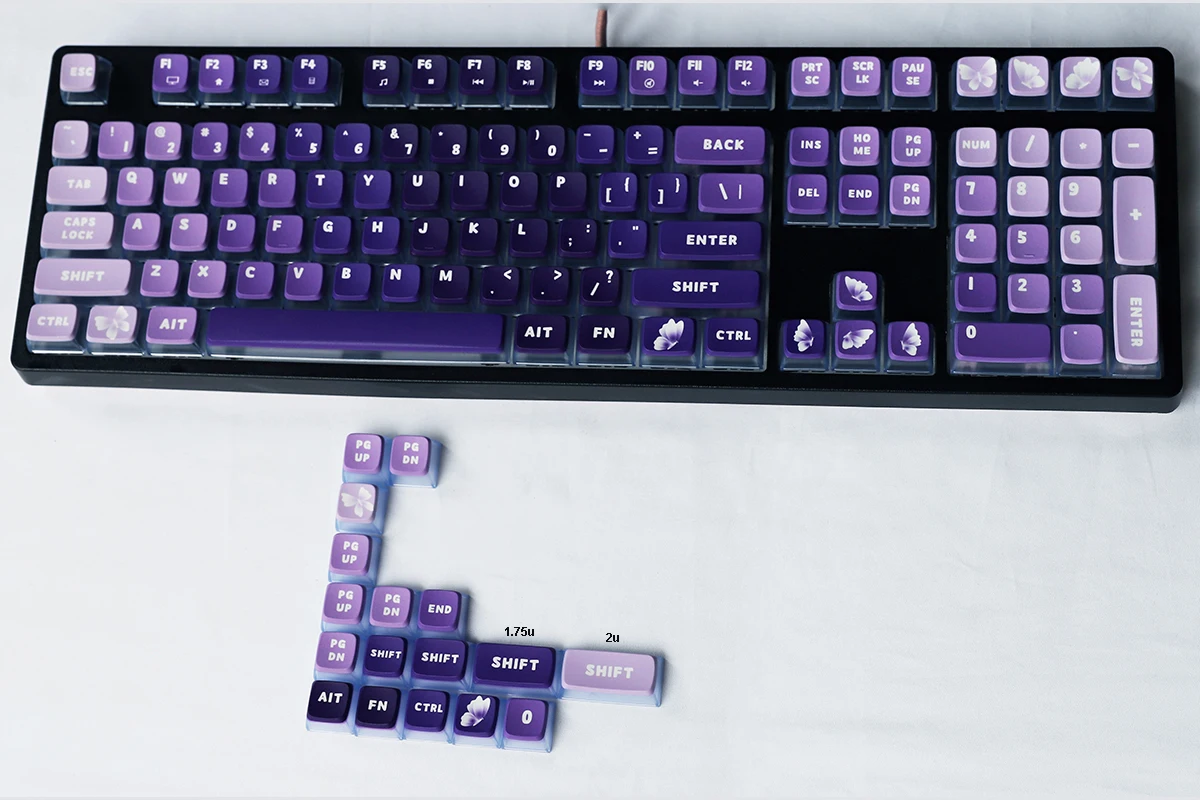 SAX Profile Pudding Keycaps PBT PC for Cherry MX Switches on 61 63 67 68 75 84 87 96 104 108 Mechanical Keyboards 12 S1fe473fd2cde42bb8c754c3e13066f5c1