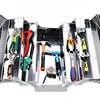 Three-Layer Folding Thickening Toolbox Stainless Steel Multi-Function Toolbox Industrial Portable Hardware Storage Household 2