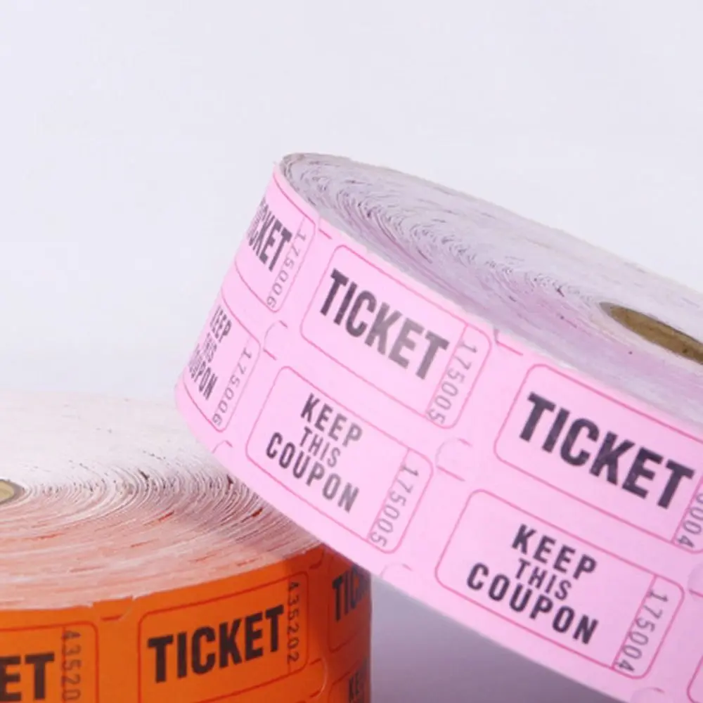 Рисунок 5 - 1 рулон бумажных этикеток для билетов из рафии