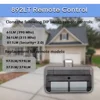Replacement for LIFTMASTER 892LT 811LM Two-Button Security+ 2.0 Learning Garage Door Opener Remote Control easily program 6