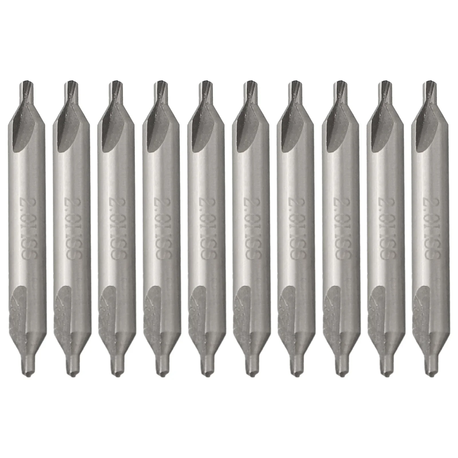 

Efficient Center Drill Bits 10pcs High Speed Steel Countersinks 60 Degree For Accurate And Precise Machining