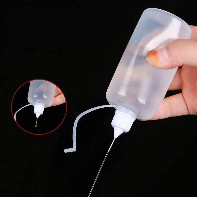 Spiked Bottle Squeeze Plastic Bottle Syringe 3ml 5/10/15/20ml Liquid Dispensing Drip Dispensing Jug 5 PCS