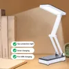 Foldable Solar Table Light 4500K-6000K 26 LED Solar Powered Night Light 2 Gears Bedside Desk Lamp USB Charging Eye Protection 2