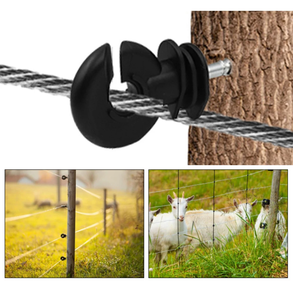 Garden Fencing Trellis Electric Fence Insulators 30PCS