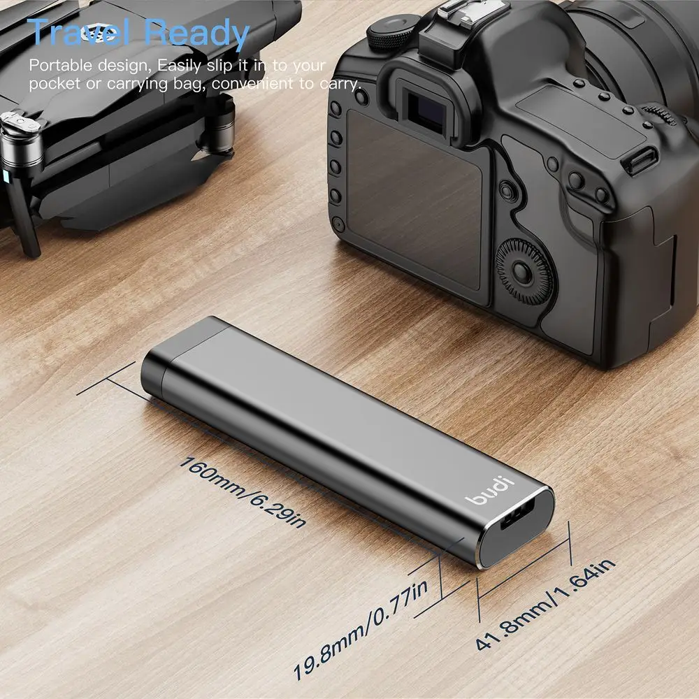 사진작가를 위한 메모리 카드 보관 정리함 - 꺼내기 핀이 있는 SD/TF/SIM 카드 케이스 카메라 GoPro 드론용 소형 여행용 케이스