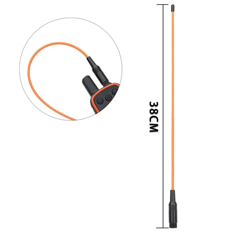 【공개】2X GPS 안테나 SMA-남성형 휩 안테나 Garmin GPS Alpha 100 Astro 320 430용 확장 장거리 안테나