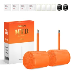 CYCLAMI Ultralight MTB Bicycle Inner Tube with TPU Tire and 45mm French Valve - MTB 26 (2 pcs MTB inner)