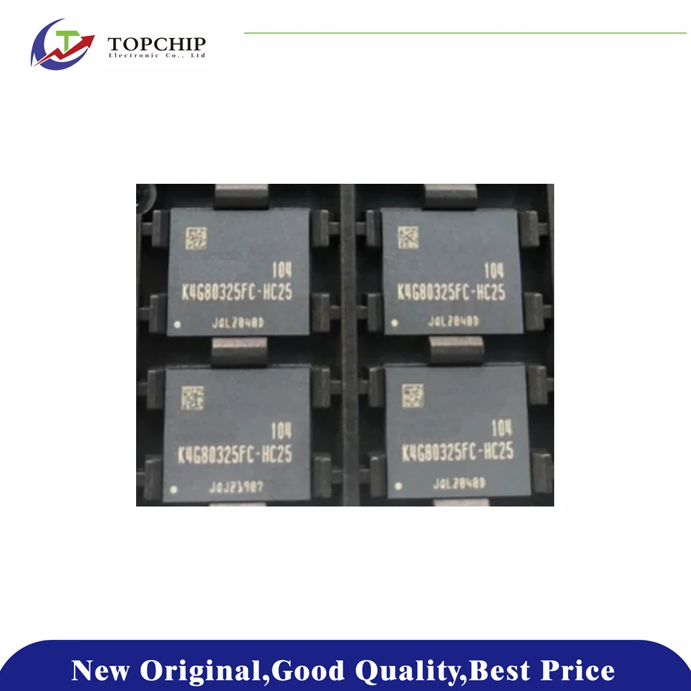 1Pcs/lot New orignal K4G80325FC-HC25 FBGA-170 DDR SDRAM