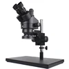 Simul Focal Industrial Trinocular Stereo Microscope Digital Magnification Continuous Zoom 7X - 45X For Phone Repair Soldering 1