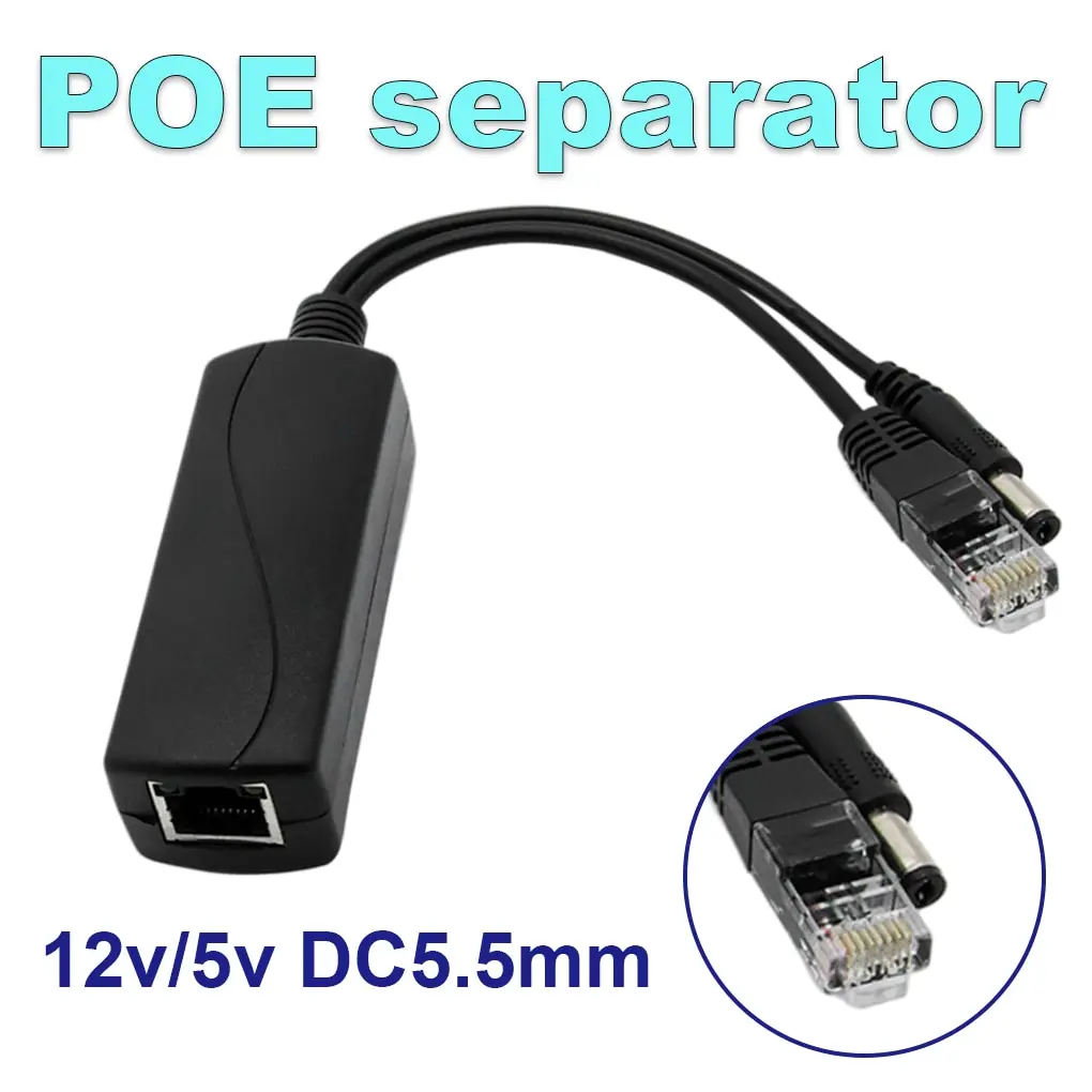 Cavo Adattatore PoE Passivo DIGITUS - Fast Ethernet, Iniettore/Splitter 100 MBit/s - Foto 4