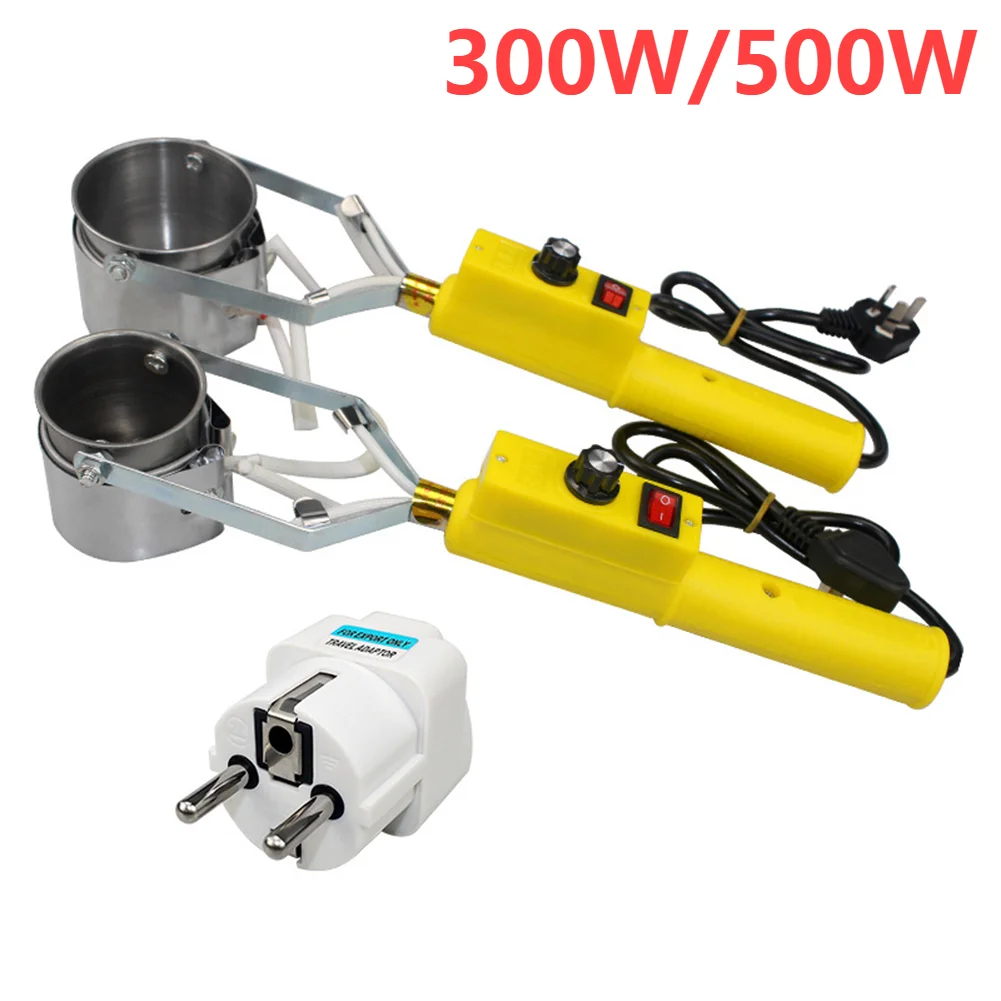 300W/500W Tin Melting Solder Pot Handheld Soldering Repair Furnace Adjustable Portable Temperature Desoldering Pot Tool