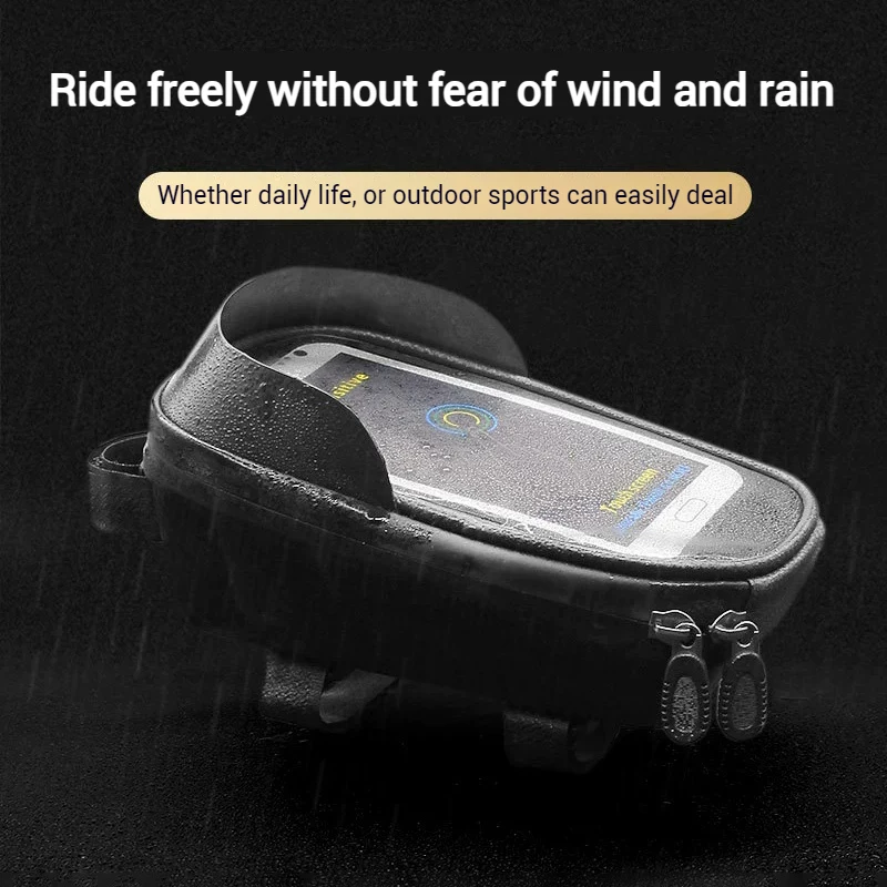 1pc PVC Mountain Bicycle Bags Touch Screen Cycling Bag Cycling Equipment MTB Road Bike Bag Phone Case Bike Accessories 6