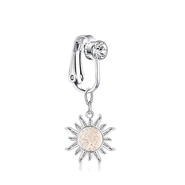 Fake Belly Butterfly Fake Belly Piercing Butterfly Clip On Umbilical Navel Fake Pircing Butterfly Cartilage Earring Clip