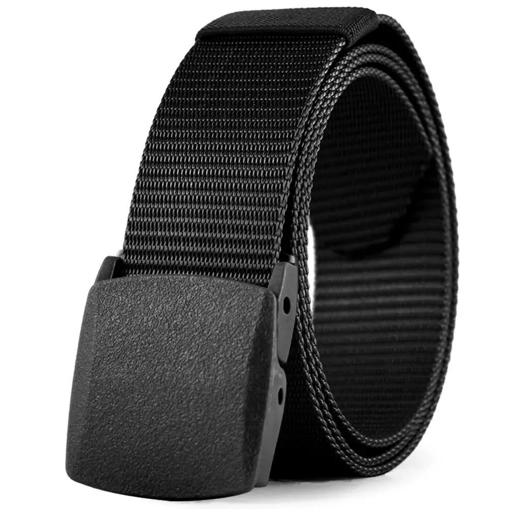 Men New Nylon Belt Military Tactical Training Multi Functional Hunting Combat Survival Minimalist Design Belts Metal Free Female