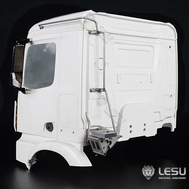 1/14 LKW-Schlammfahrwerk, Metall-Armlehne, Pedal, Anti-Rutsch-Vorrichtung, Montage, modifiziertes Modell – Detail 11